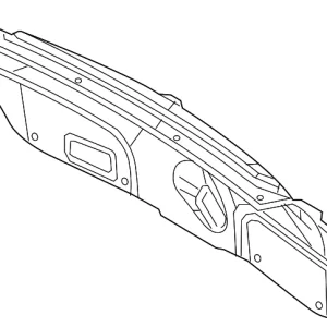 Trunk Lid Trim - Mazda (BHN1-68-8W1A)
