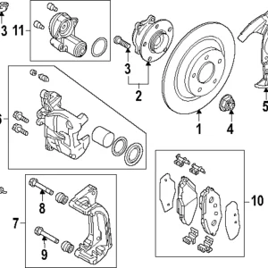Hub & Bearing - Mazda (KBB6-26-15X)