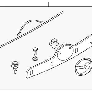 Finish Molding - Mazda (T6Y6-50-810)