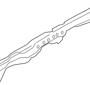 Lower Dash Panel Bracket - Mazda (TD11-53-42X)