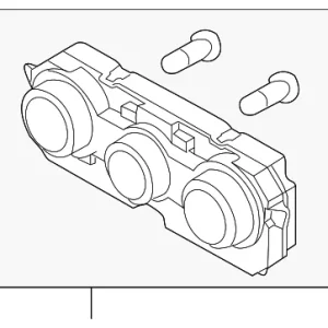 Dash Control Unit - Mazda (CE49-61-190B)