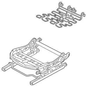 Seat Frame - Mazda (DB4B-88-H50A)