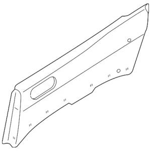 Upper Trim Panel - Mazda (EG21-68-53XB-02)
