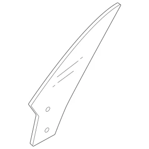 Vent Glass - Mazda (NA1P-58-661C)