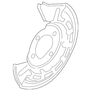 Splash Shield - Mazda (BCKA-26-271A)