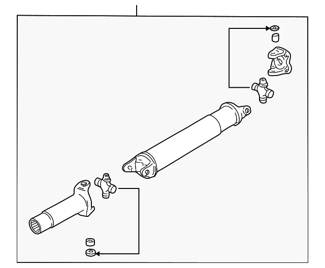 Drive Shaft Assembly - Mazda (ZZP2-25-100A)