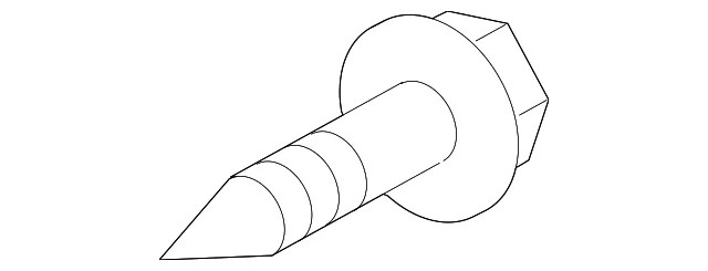 Fog Lamp Bulb Screw - Mazda (GJ6E-51-143)