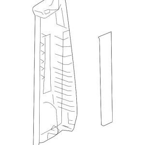 Upper Center Pillar Trim - Mazda (C236-68-190D-77)
