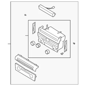Receiver - Mazda (BAP9-66-ARX)