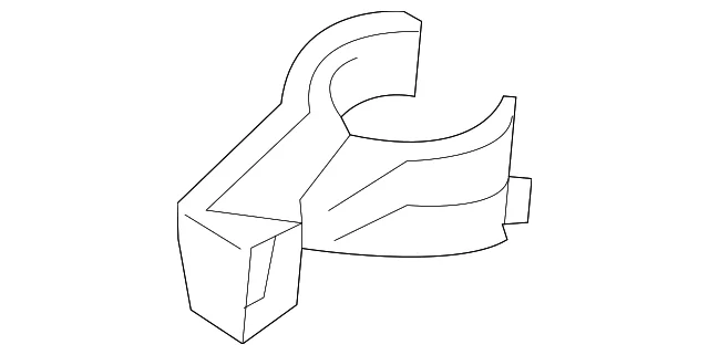 Filler Neck Bracket - Mazda (D11B-67-485)