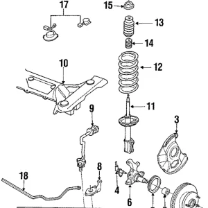 Sensor Ring - Mazda (H280-33-471B)