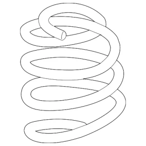 Coil Spring - Mazda (BFWS-34-011)
