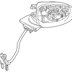 Mirror Base - Mazda (KETT-69-181B)