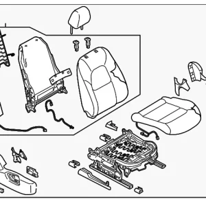 Seat Assembly - Mazda (KD1E-57-100H-39)