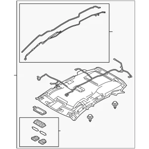 Ceiling Top - Mazda (KBH9-68-03ZA-75)