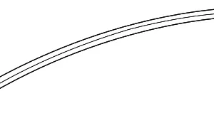 Upper Molding - Mazda (GHK1-50-995H)