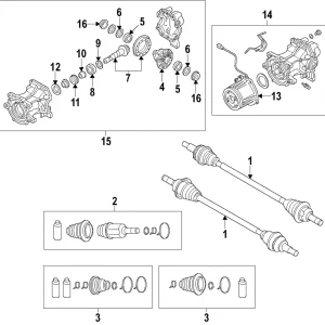 Differential Case - Mazda (CA01-27-231)