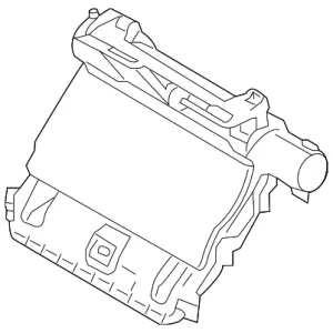 Defroster Nozzle - Mazda (KB7W-60-120)