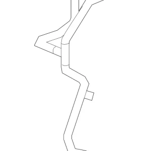 HVAC Heater Hose - Mazda (ZZC1-61-24XA)