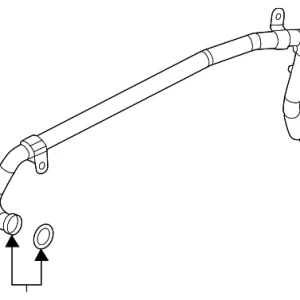 Cooler Pipe - Mazda (H301-15-520A)