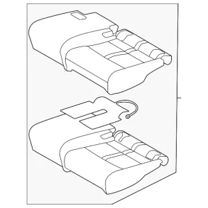 Cushion Assembly - Mazda (KGNS-88-26Y-02)