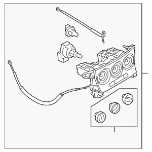 Dash Control Unit - Mazda (BBM4-61-190J)