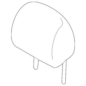 Headrest - Mazda (TK48-88-140-02)