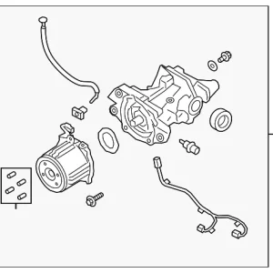 Differential - Mazda (CAT2-27-020)