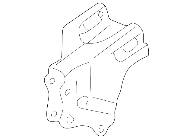 Rear Mount Bracket - Mazda (B25D-39-010A)