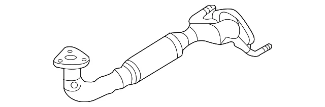 Resonator & Pipe - Mazda (FSA9-40-300-P2)