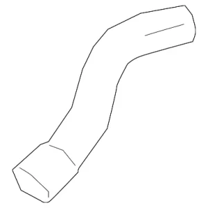 Filler Hose - Mazda (BDTS-42-231B)