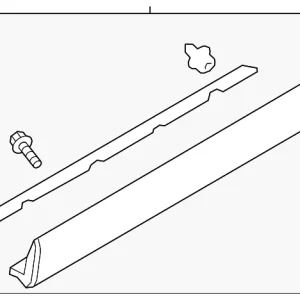 Lower Molding - Mazda (TK48-51-RA0B)