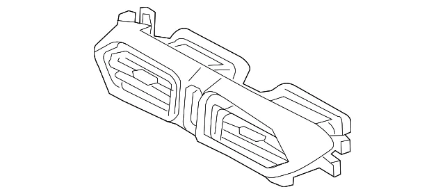 Center Outlet - Mazda (KSD5-64-930-02)