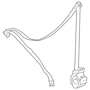 Lap & Shoulder Belt - Mazda (ZZCA-57-630A-03)