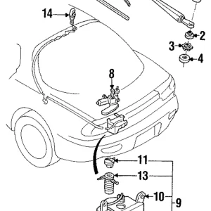 Cap - Mazda (FD02-67-483)