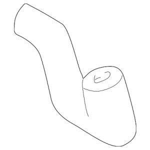 Lower Hose - Mazda (ZZP0-15-185)