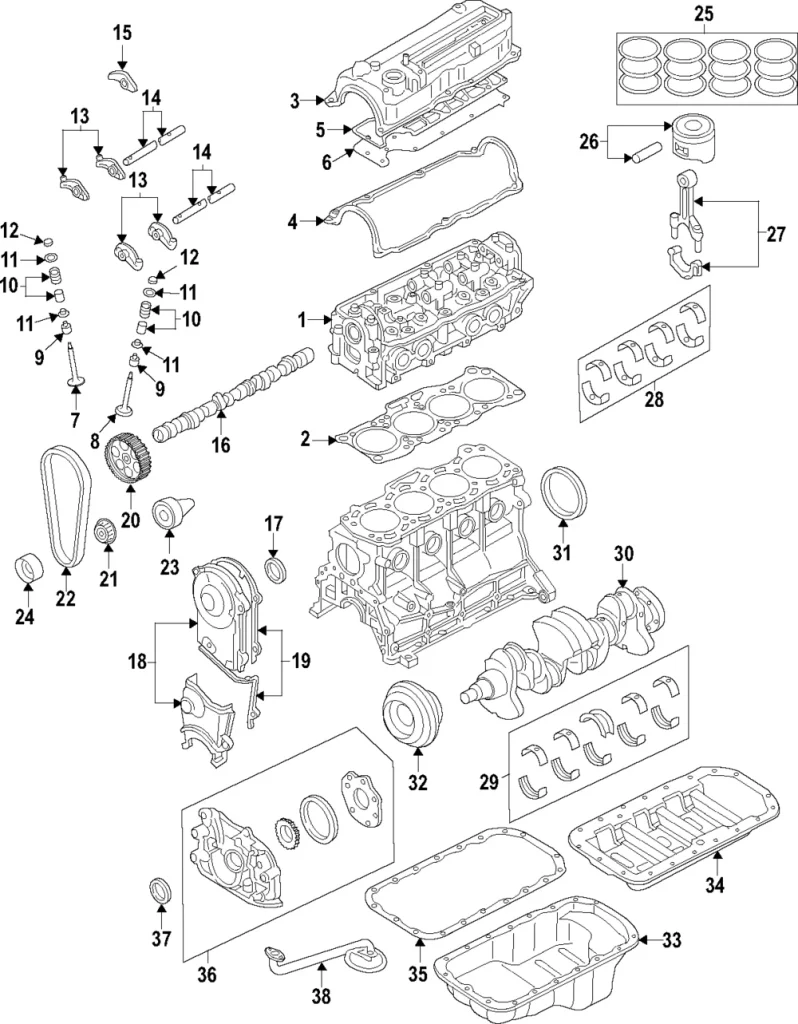 Oil Pump - Mazda (F2SS-14-100)