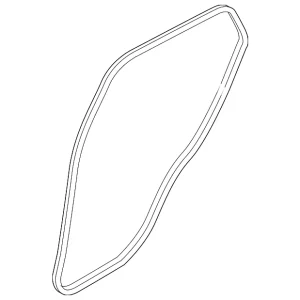 Weather-Strip On Body - Mazda (DH2M-68-913A)
