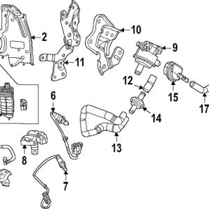 Canister Hose - Mazda (KMW7-42-580)