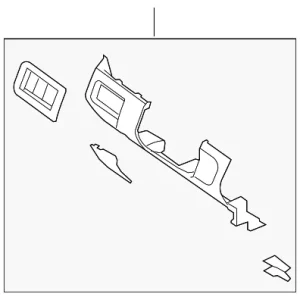 Column Cover - Mazda (EG21-64-280D-34)