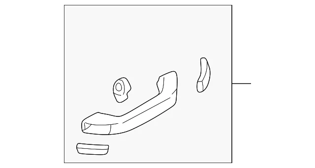 Assist Strap - Mazda (BJ0E-69-470-77)