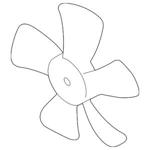 Fan Blade - Mazda (B6MC-15-140)