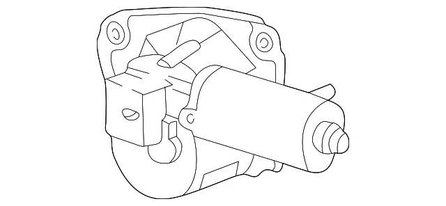 Wiper Motor - Mazda (1FAA-67-350)