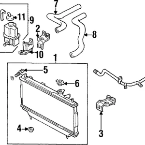 By-Pass Pipe - Mazda (Z509-15-290)