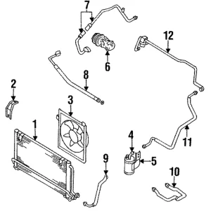 Compressor Assembly - Mazda (EA01-61-450)
