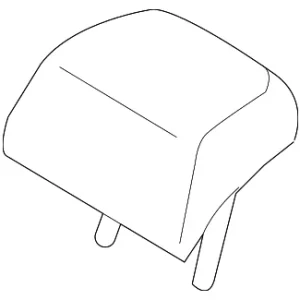 Headrest, Center - Mazda (GAAA-88-340-02)