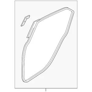 Door Weather-Strip - Mazda (D651-72-760J)