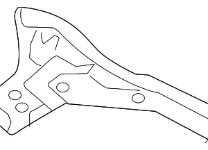 Rear Reinforced - Mazda (F151-54-39XA)