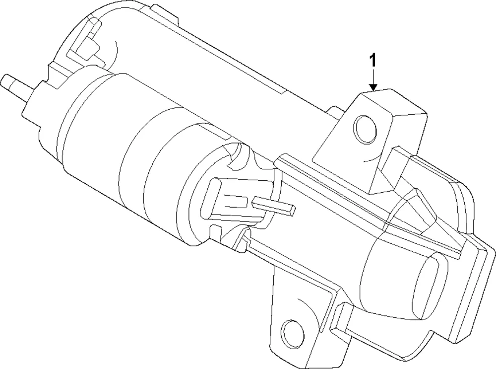 Starter - Mazda (YF09-18-400R-00)