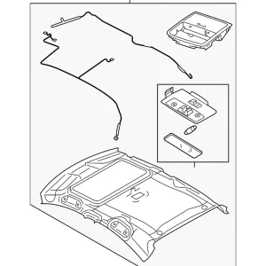 Headliner - Mazda (BBM2-68-030P-75)